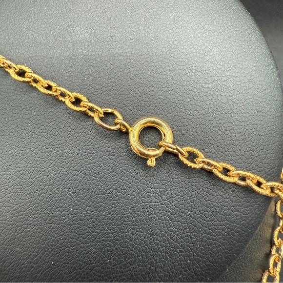 Vintage 1976 Double Sided Bicentennial Faux Gold Coin Pendant Necklace - Picture 10 of 13